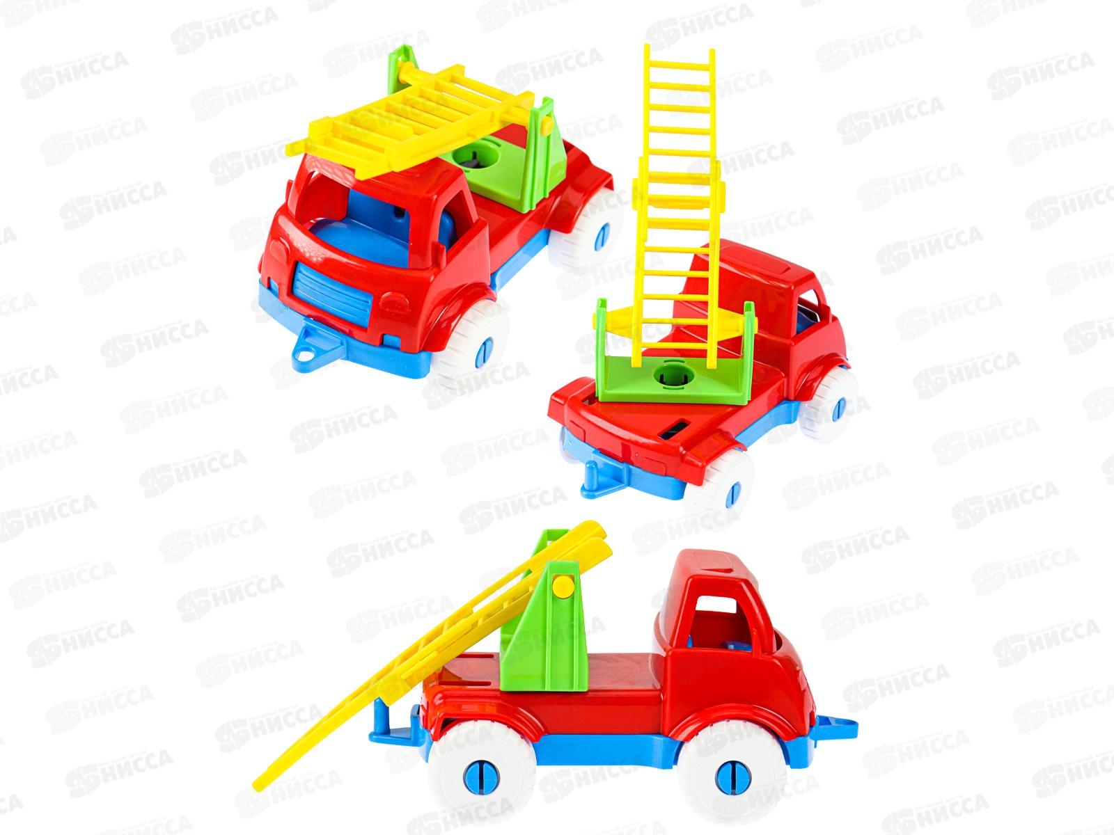 Набор машинок №6 (4 в 1) Самосвал + Пожарная +, И-5682 *9