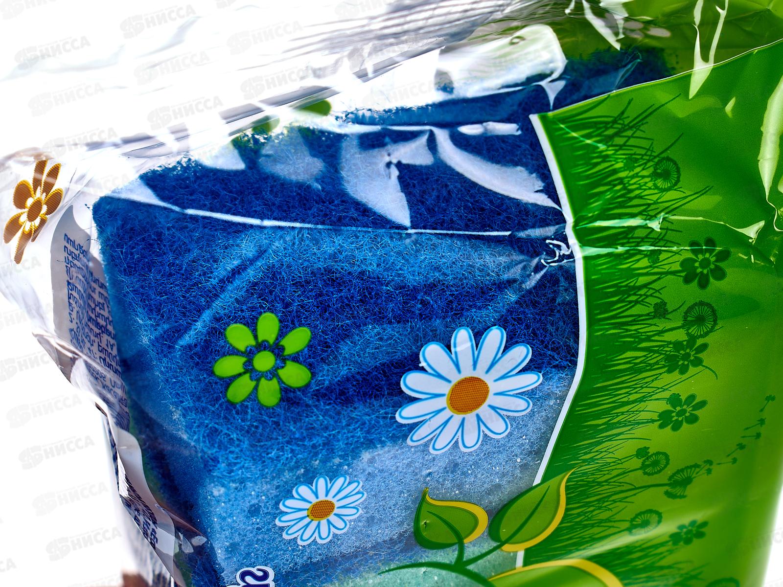 ECO LINE губки для посуды МИНИ 5шт *60