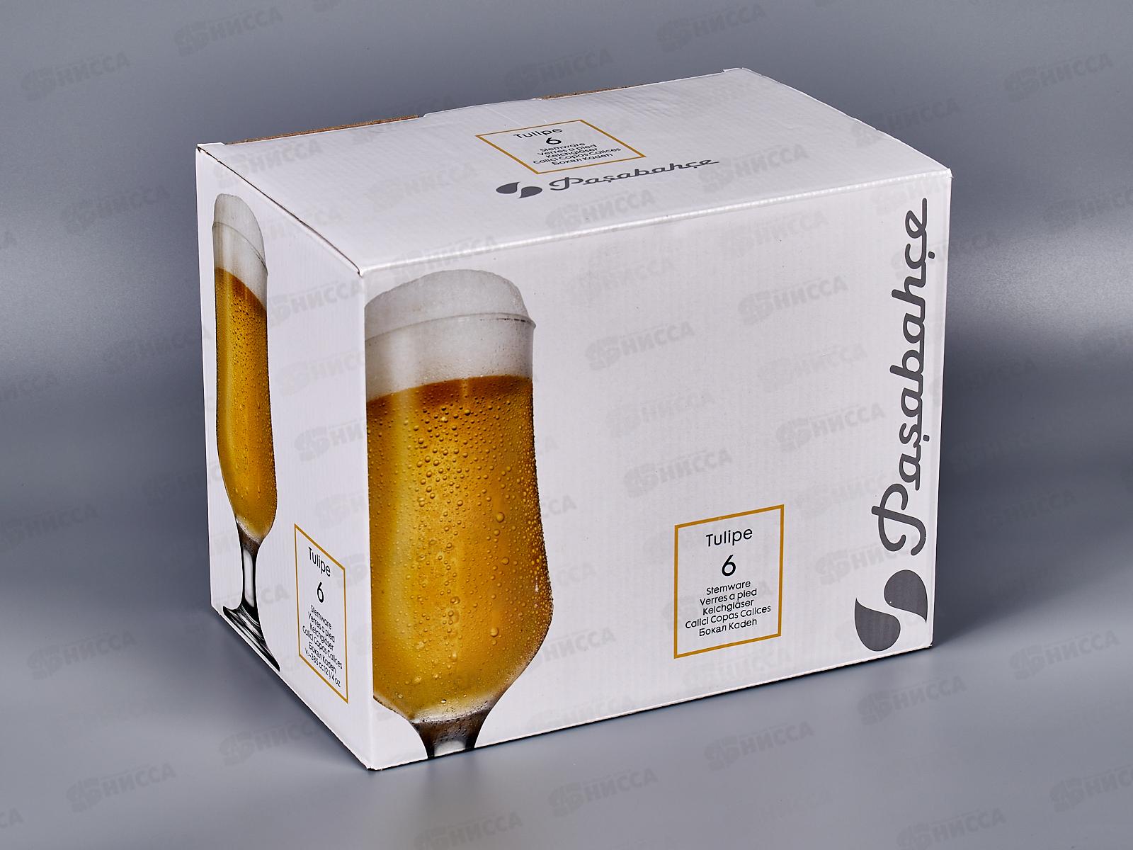 Набор фужеров для пива TULIPE 370cc 6штук 44169 *4