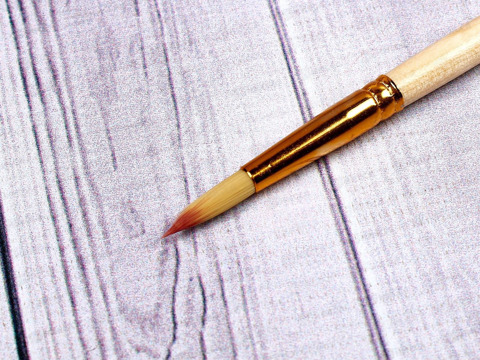 Кисть ArtSpace Нейлон круглая  №06, 3283 европодвес *10