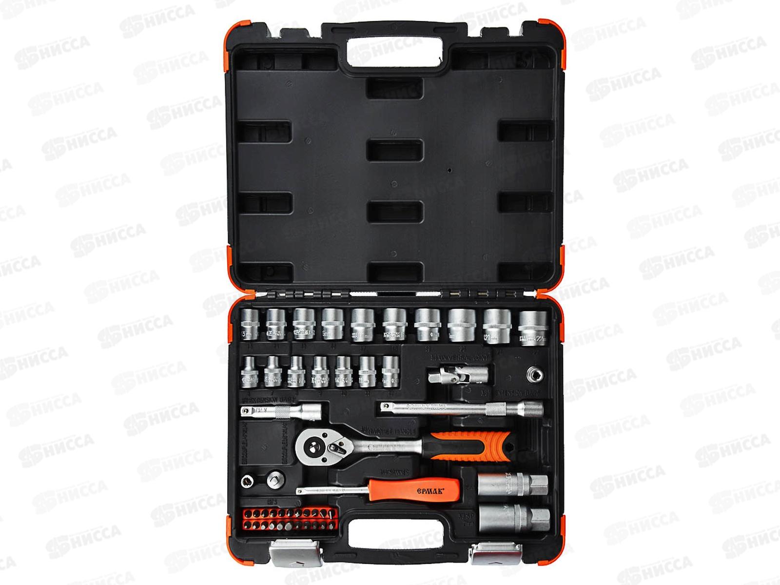 Набор профессионального инструмента 49предмета  ЕРМАК   736-092