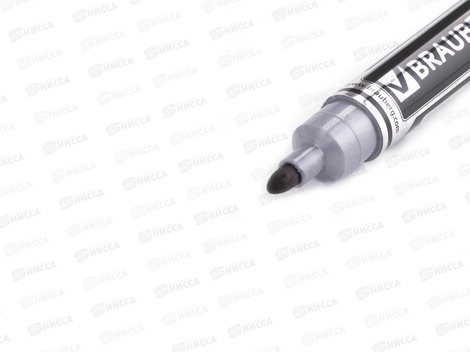 Маркер BRAU Neo ,утолщенный ,круглый ,черный ,150480 *12/144