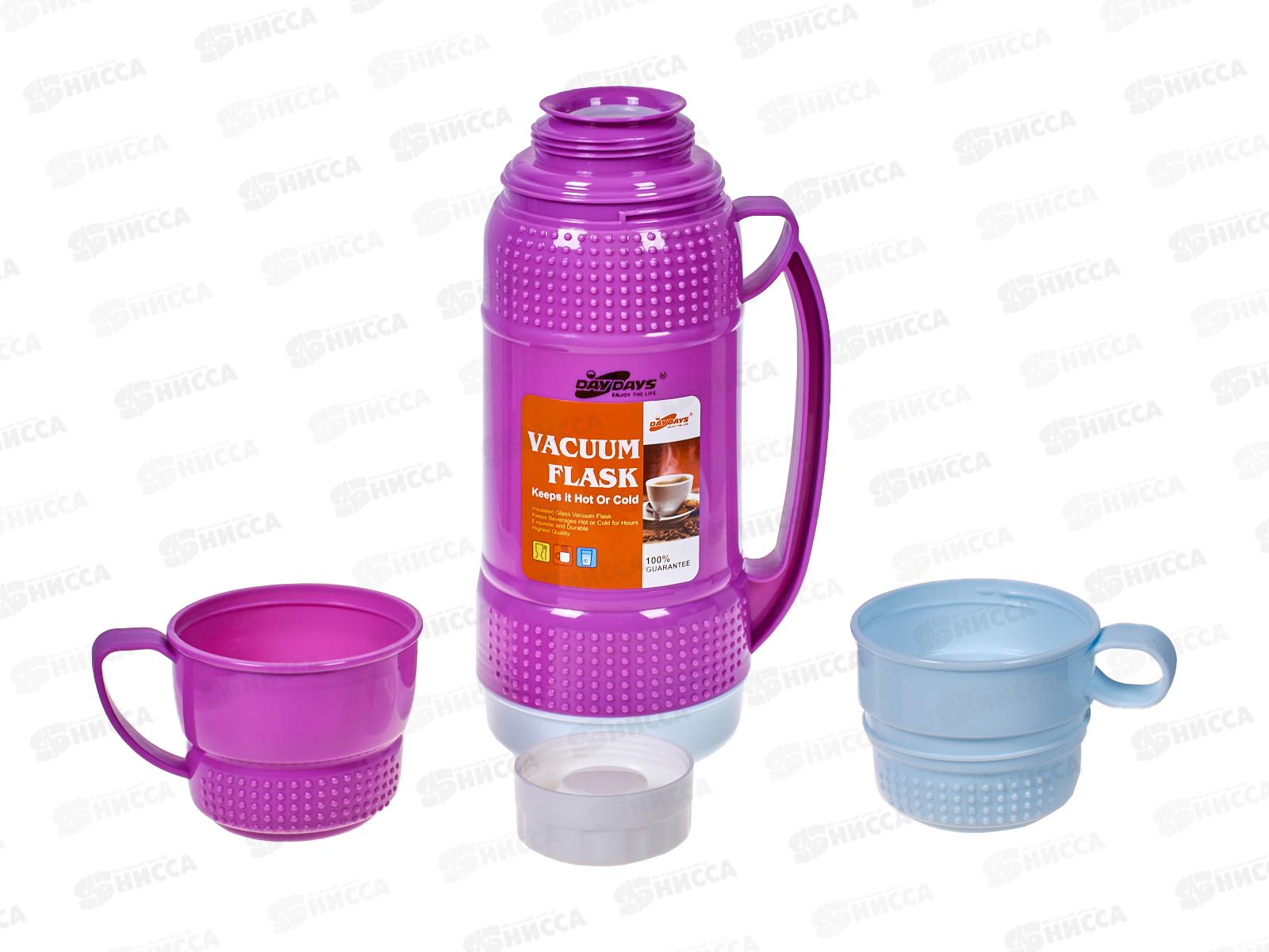 Термос 1000мл, пластиковый корпус , AL-1816-1 *12