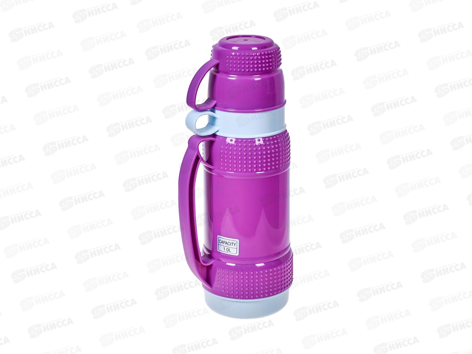 Термос 1000мл, пластиковый корпус , AL-1816-1 *12