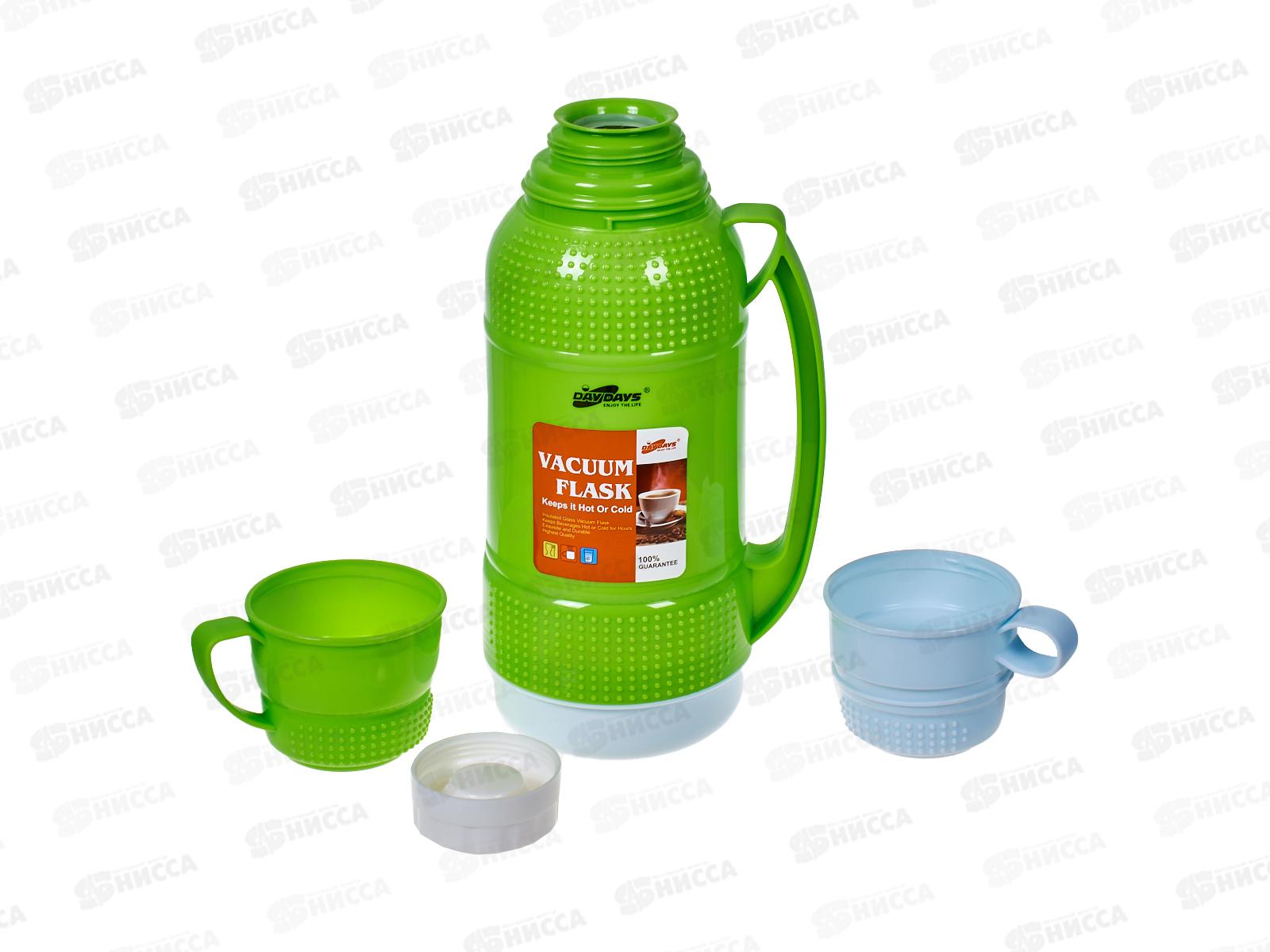 Термос 1800мл, пластиковый корпус, &quotDayDays&quot, AL-1816-2 *12