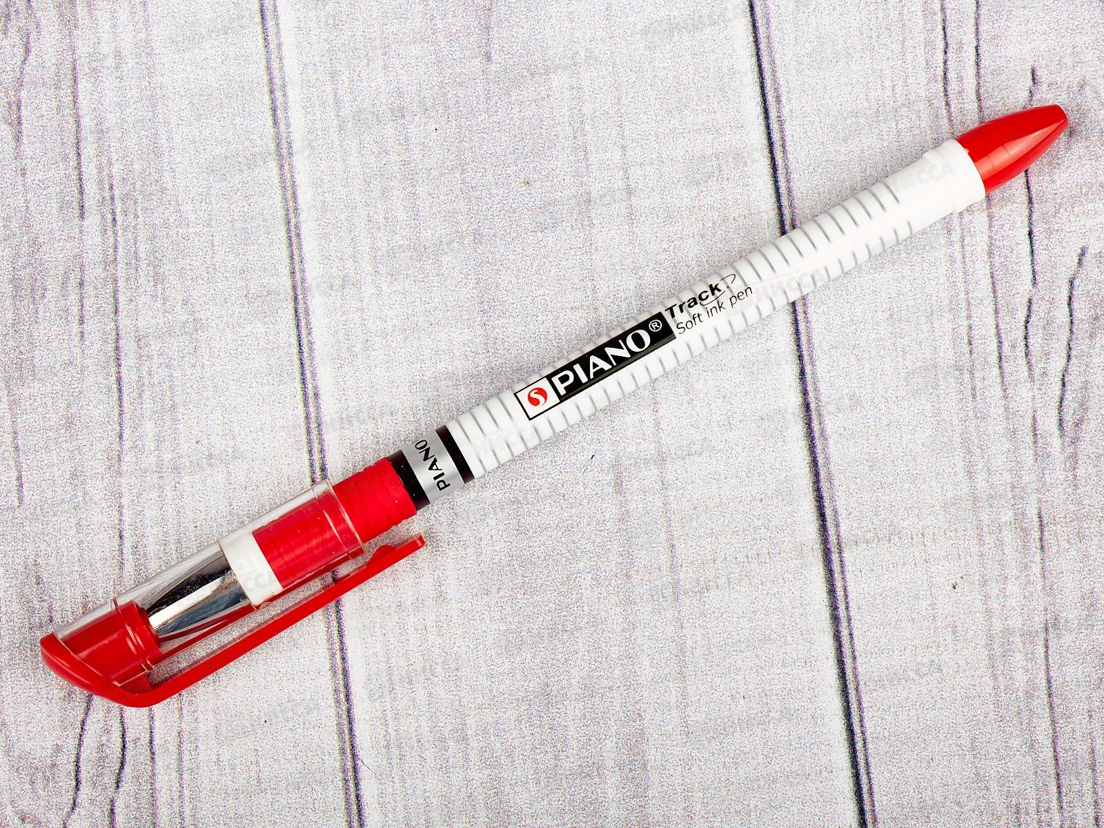 Ручка масляная. PIANO Track игла, 35синий+10черной+5красной, PT-555 *50/1200