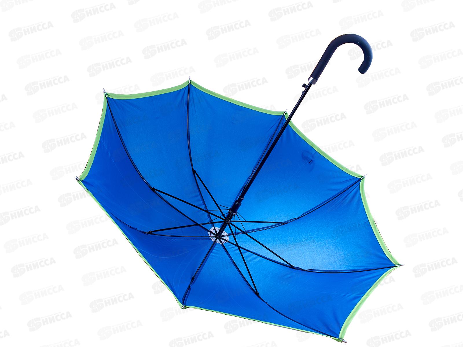 Зонт-трость 98см пластмассовая ручка полимер (44729)  *60 Ж