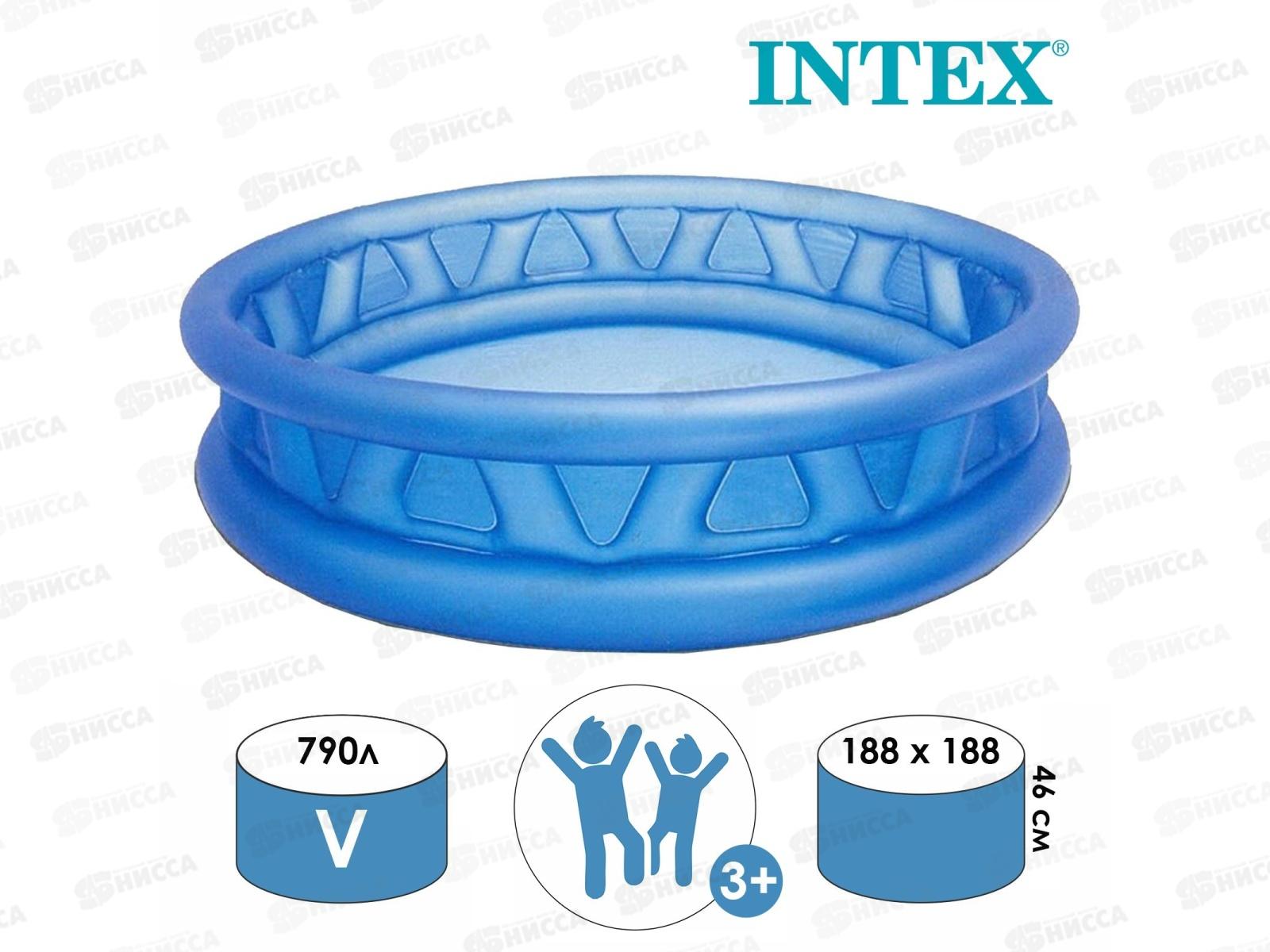 Бассейн 58431 (188*46) надувной борт от 3 лет INTEX  *3