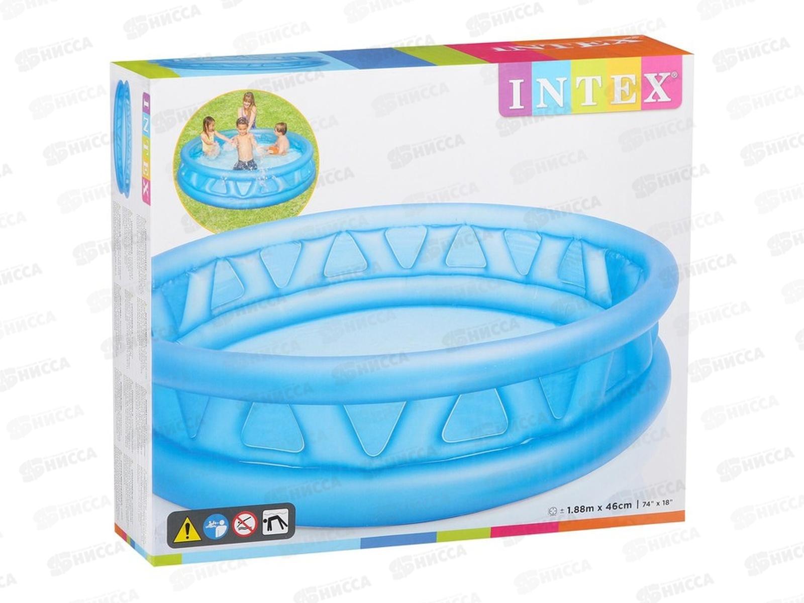 Бассейн 58431 (188*46) надувной борт от 3 лет INTEX  *3