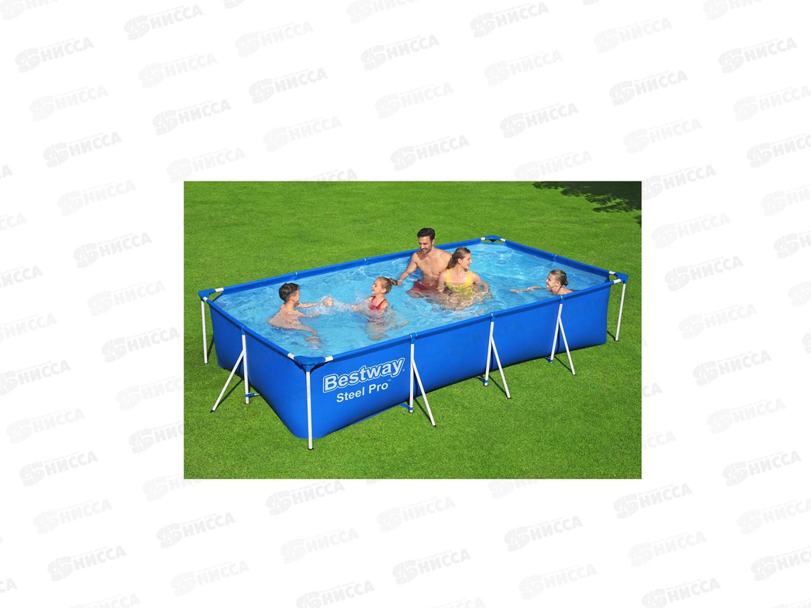 Бассейн 56405 (400*211*81см) каркасный BESTWAY