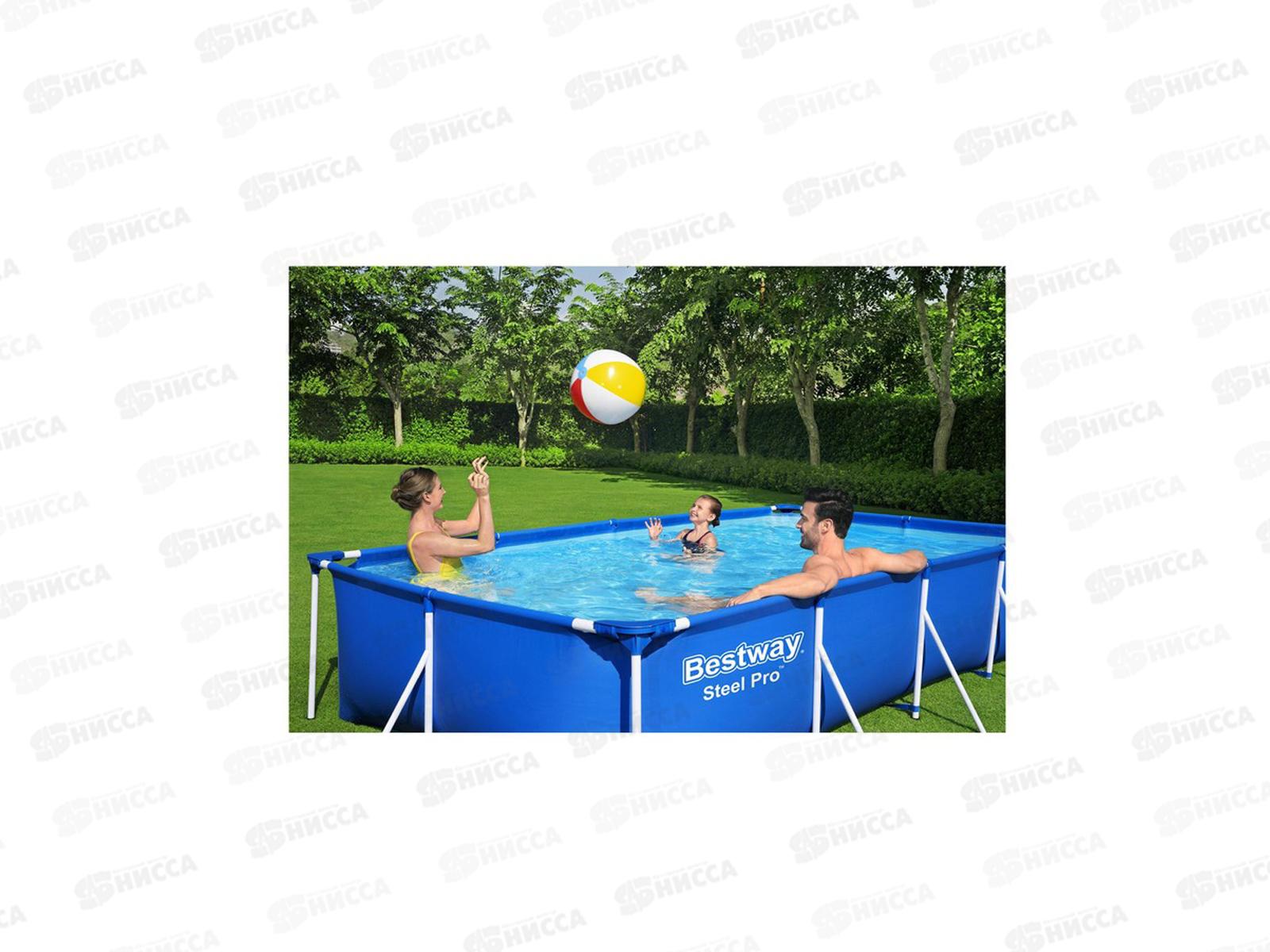 Бассейн 56405 (400*211*81см) каркасный BESTWAY