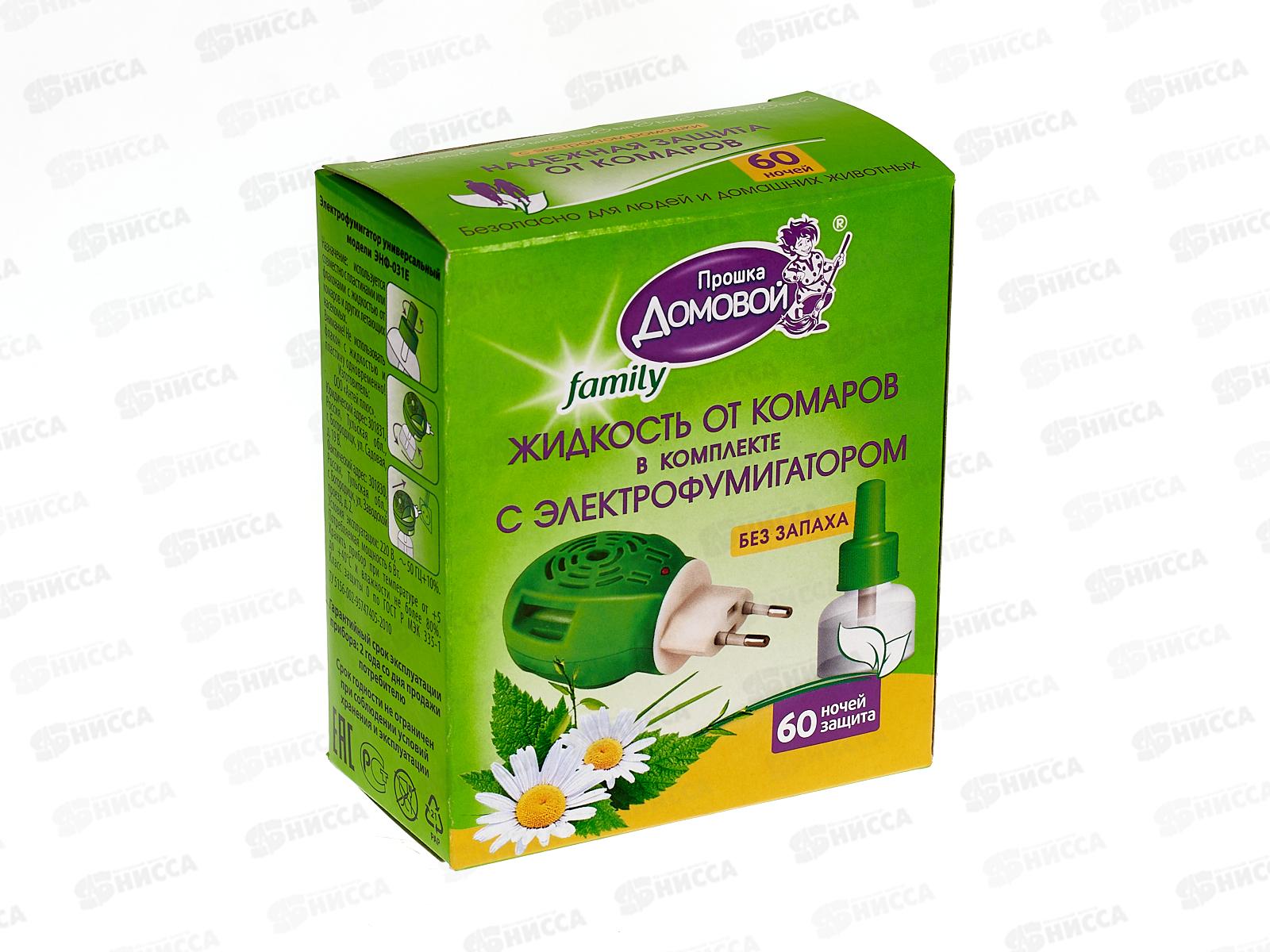 ДОМОВОЙ Комплект жидкость БИО 60 ночей *24