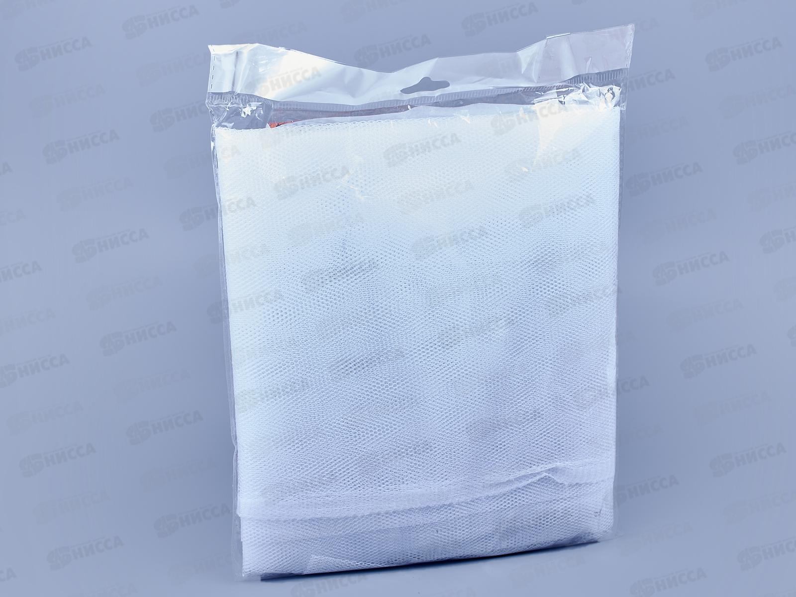 Сетка москитная для окон с крепежной лентой 1,3*1,5м в пакете 165-005 г*8