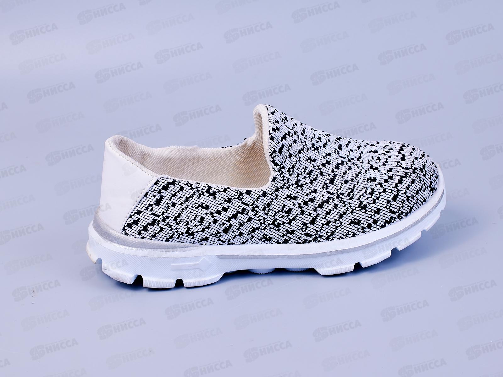 Кроссовки женские серые/черные AL-1961 р-р.36 *24