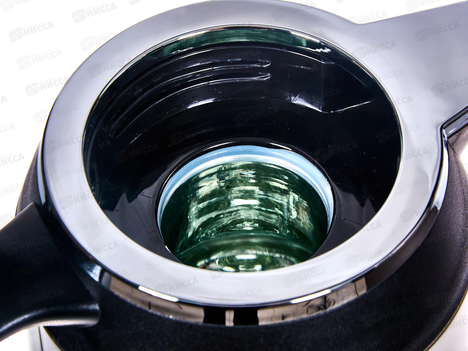 Термос 1,3л пластмассовый  стеклянная колба 2888С (21231) Ж