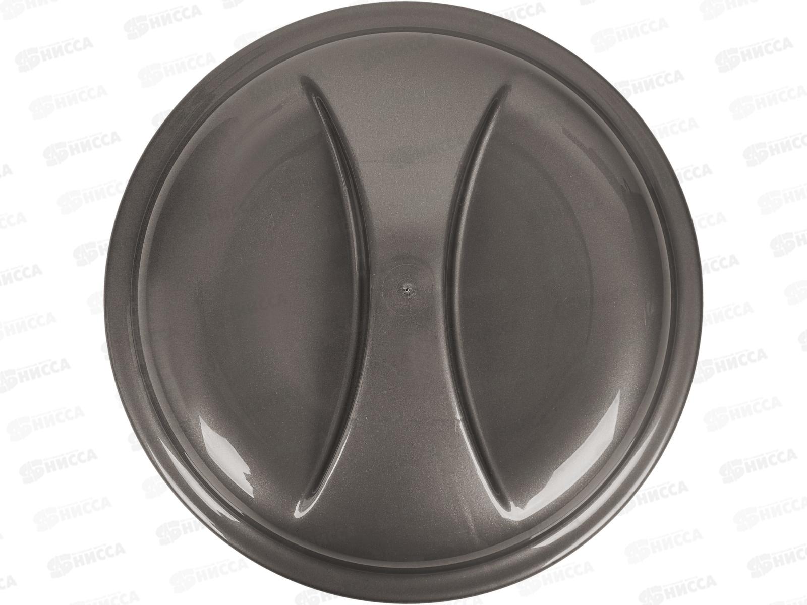 Ведро 12л Классика с крышкой антрацит SV4077 *18