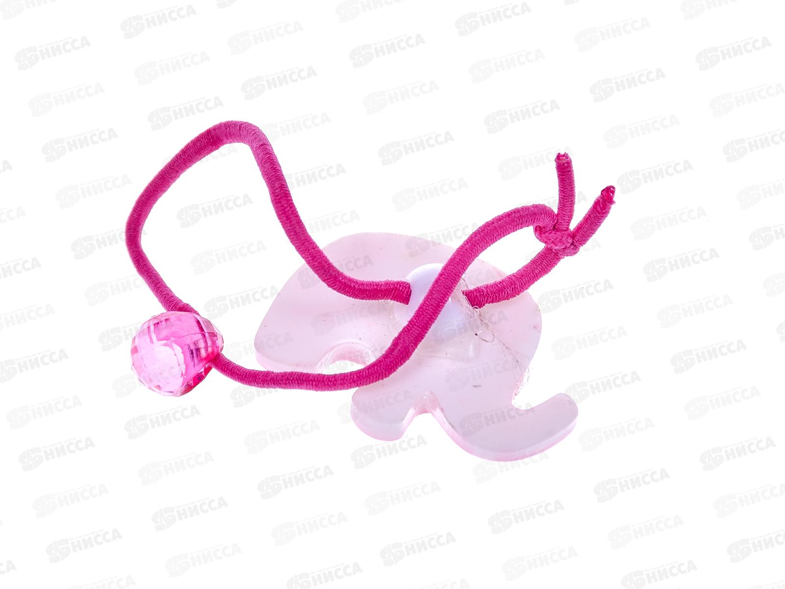 Резинка  для волос ГП660 &quotНарядный слоник&quot цвет микс *1/12