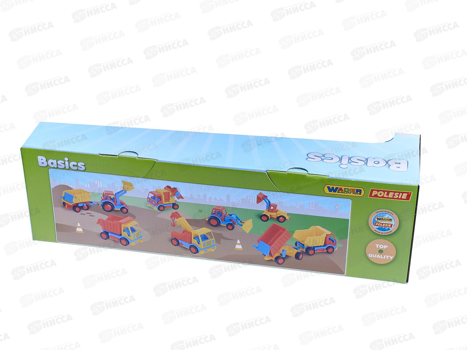 Автомобиль &quotБазик&quot самосвал с прицепом 37664 (в коробке) *6