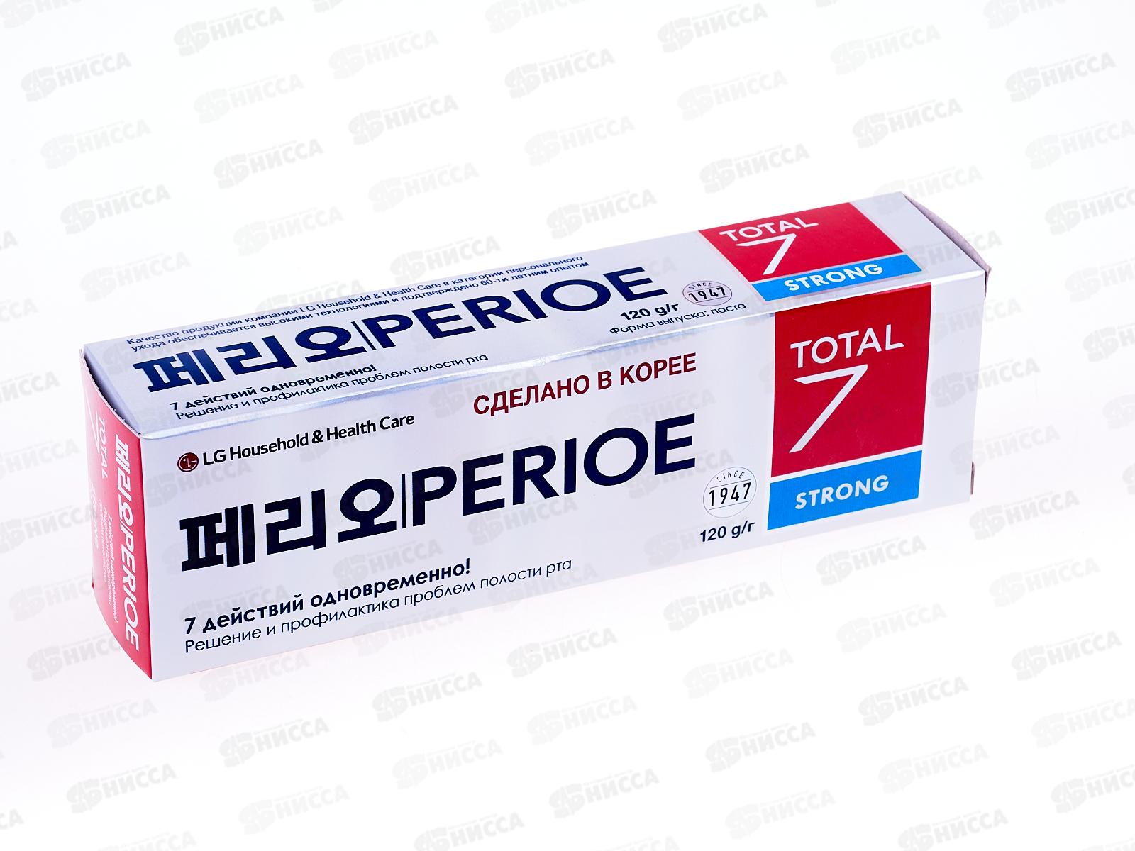 PERIOE зубная паста TOTAL 7 strong 120грамм 10786042