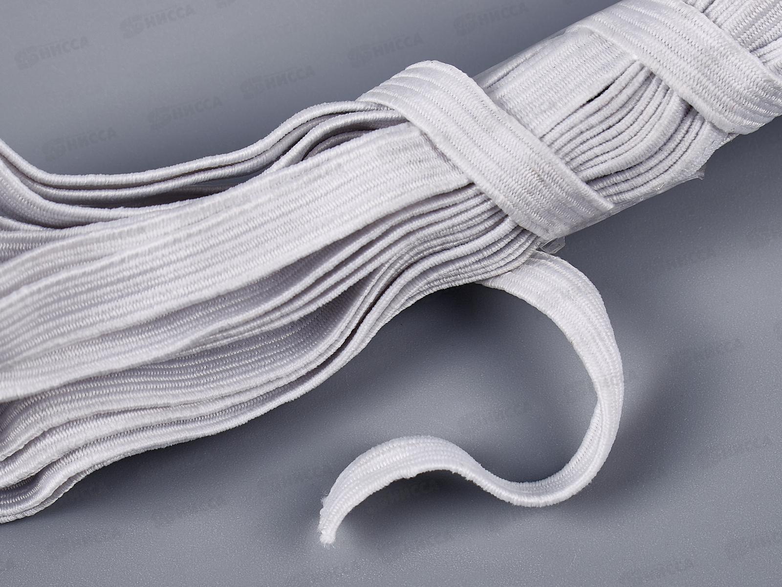 Резинка бельевая 8мм продежка белая 5м *40