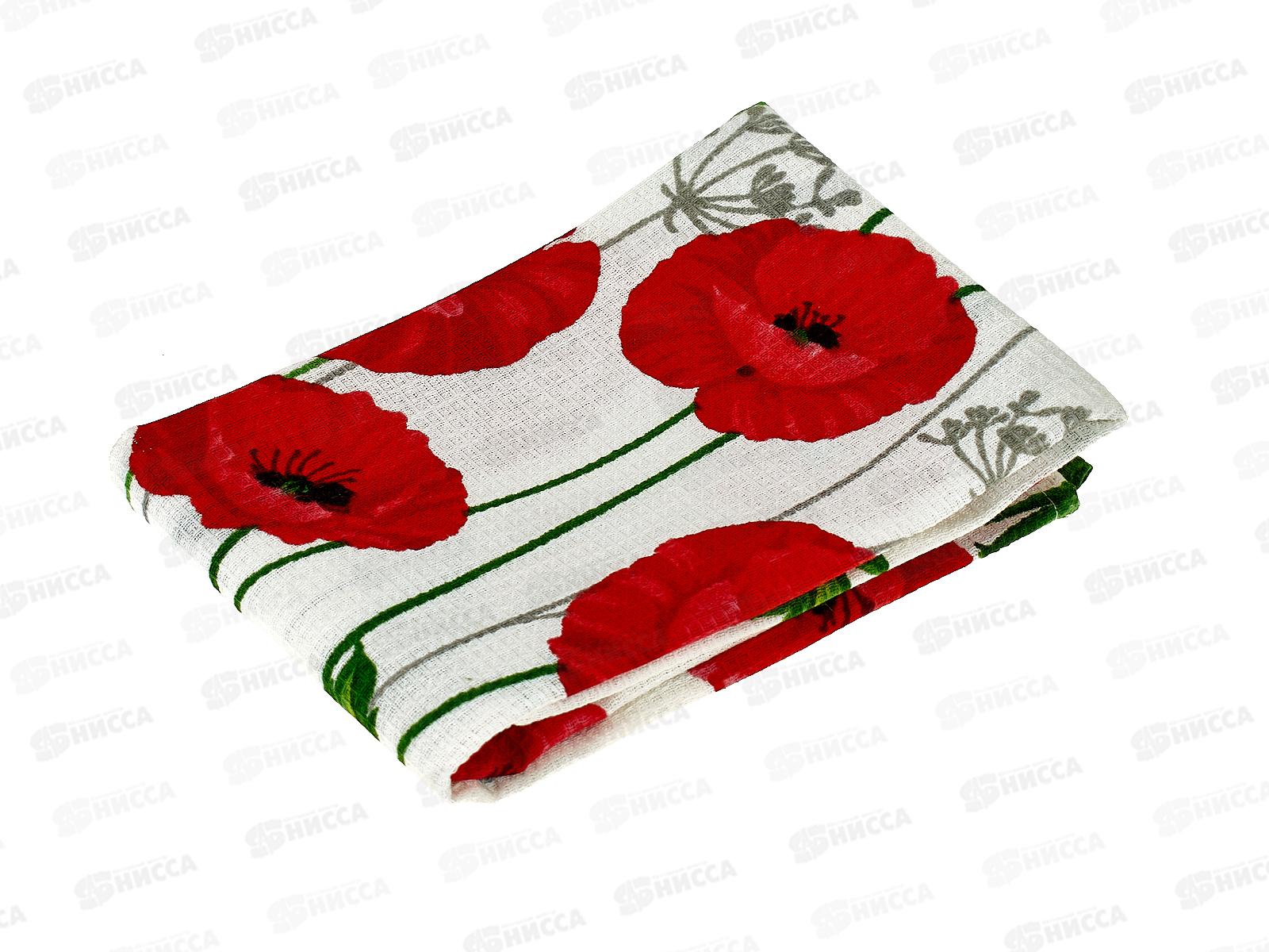 Полотенце 40*70 ВФ 8345/1 маки