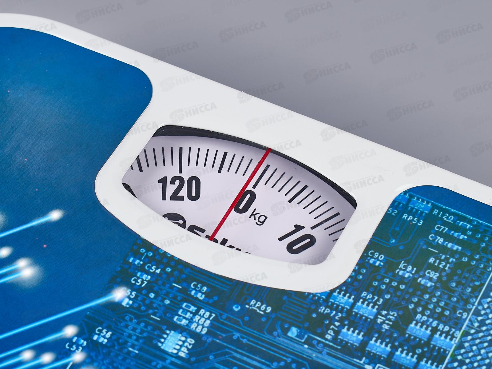 Весы напольные SA-5000-3 130кг механические Абстракция