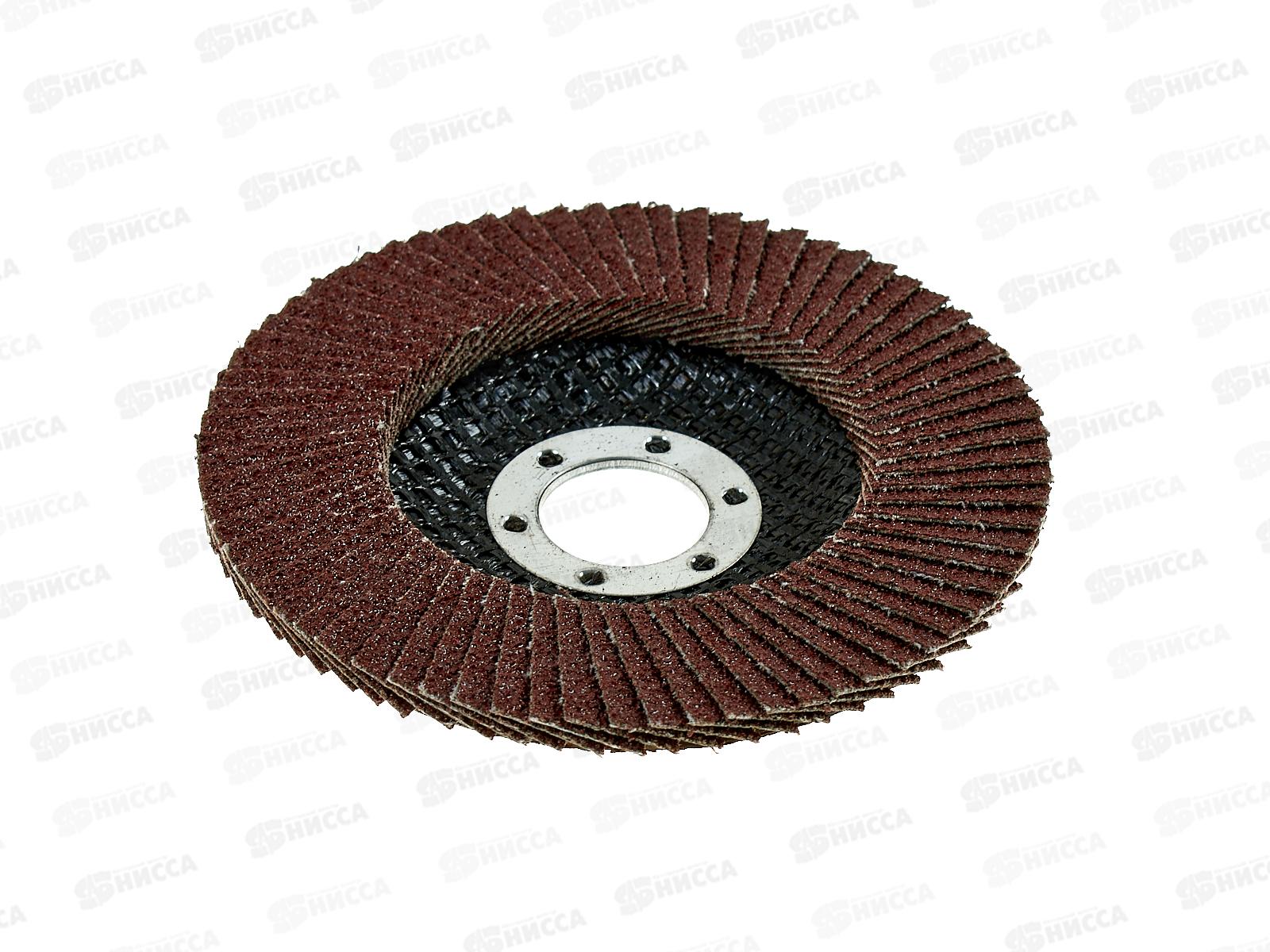 Круг лепестковый торцевой 2213160 115*22 Р60 (алюминий)