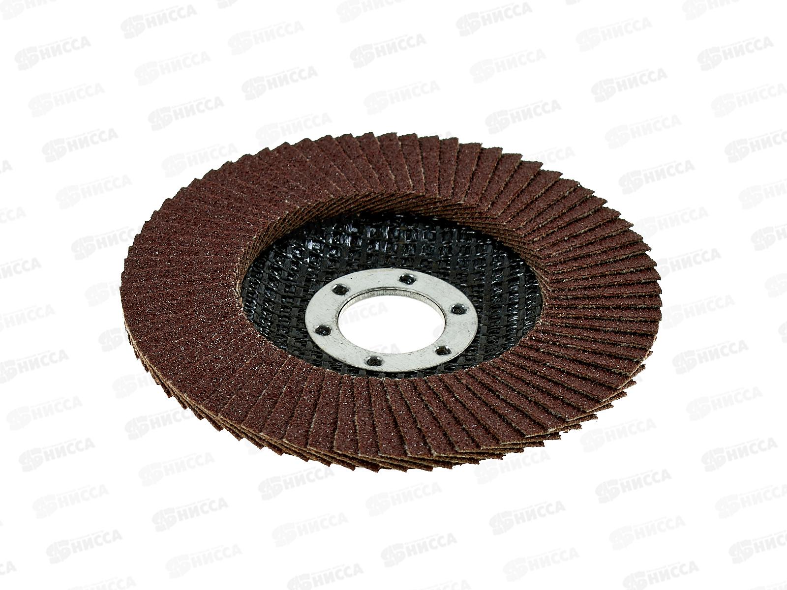 Круг лепестковый торцевой 2213180 115*22 Р80 (алюминий)