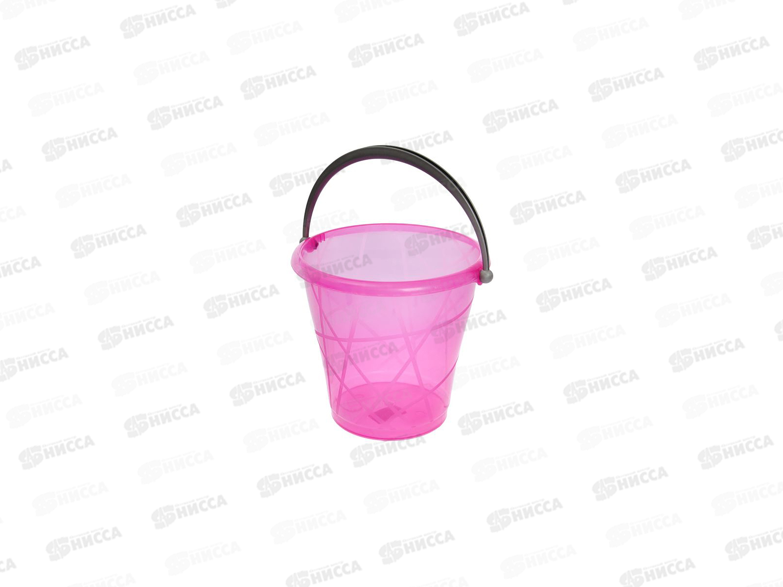 Ведро 11л пищевое колор прозрачное Ангарск *10 6122