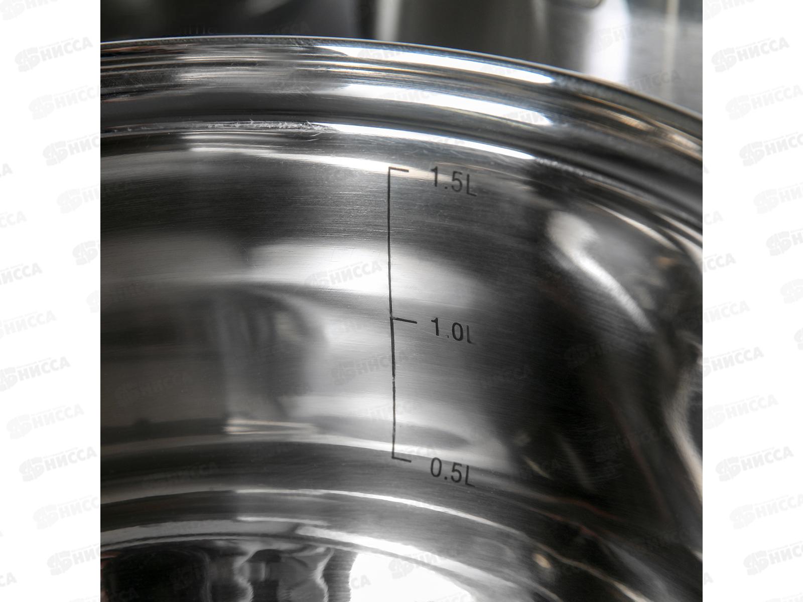 Набор кастрюль 6 предметов Ирида(2,9л+3,9л+ковш)КТ08-А *2