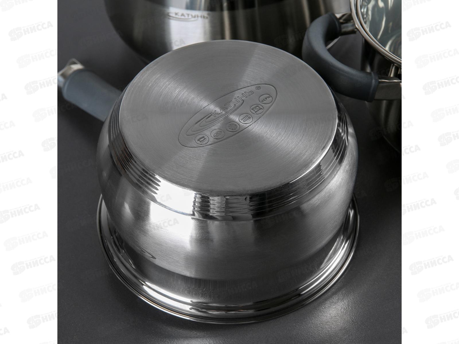 Набор кастрюль 6 предметов Ирида(2,9л+3,9л+ковш)КТ08-А *2