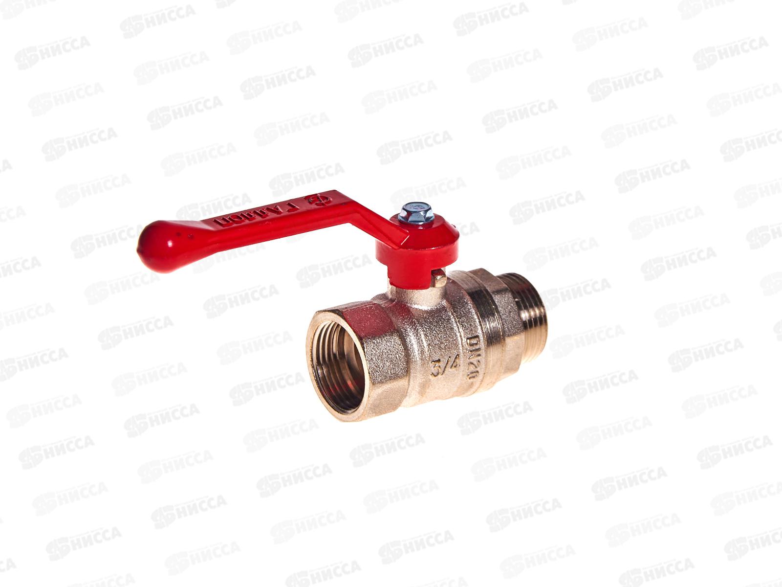 Кран шаровый DN-20 Стандарт 221 Внутренняя*Наружная никель ГАЛЛОП