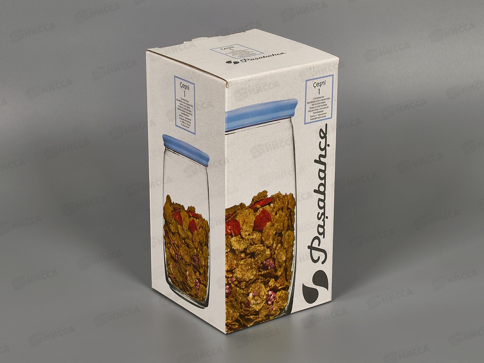 Банка для сыпучих продуктов CESNI 43023 Blue *6