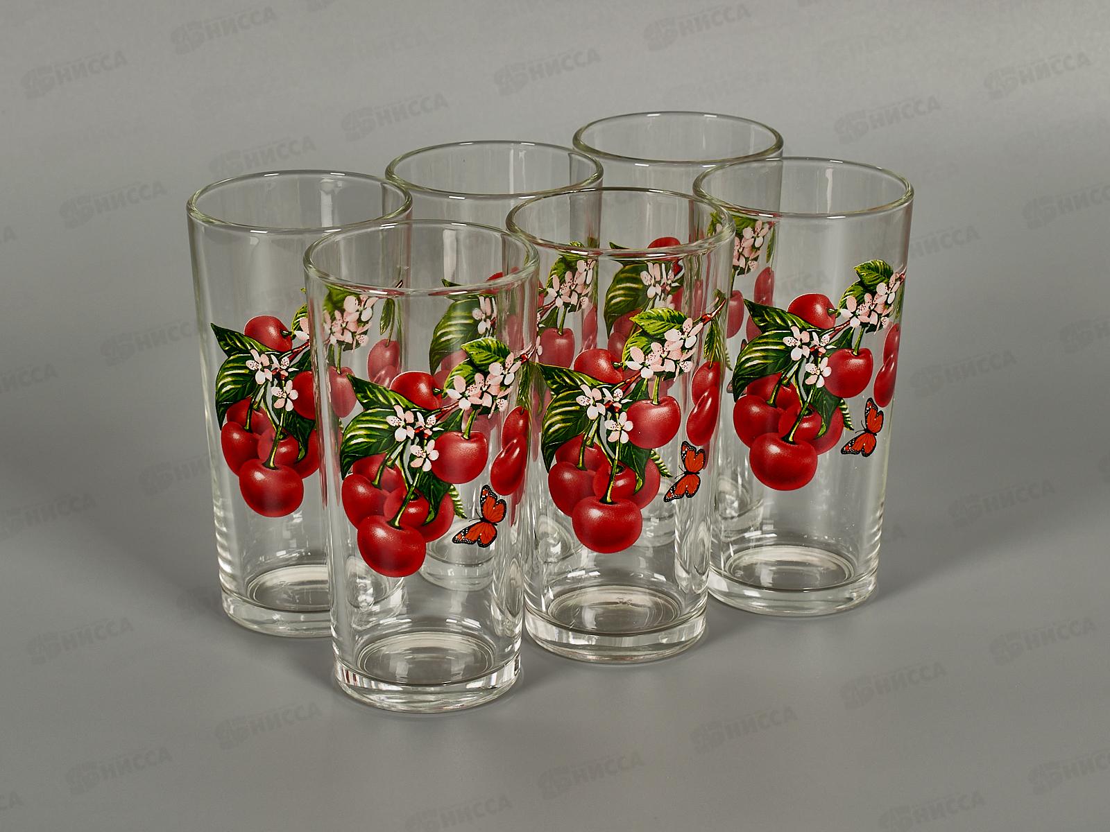 Набор для воды 7предметов 1607/6-Д Вишня на ветке *3