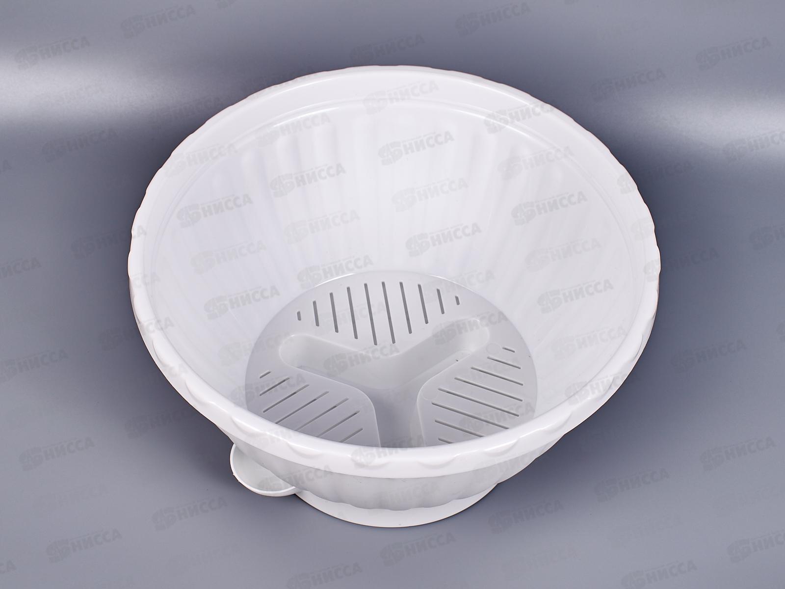 Горшок-Кашпо &quotМирабель&quot 2,5л подвесной (белый) с поддоном  М5926 *30