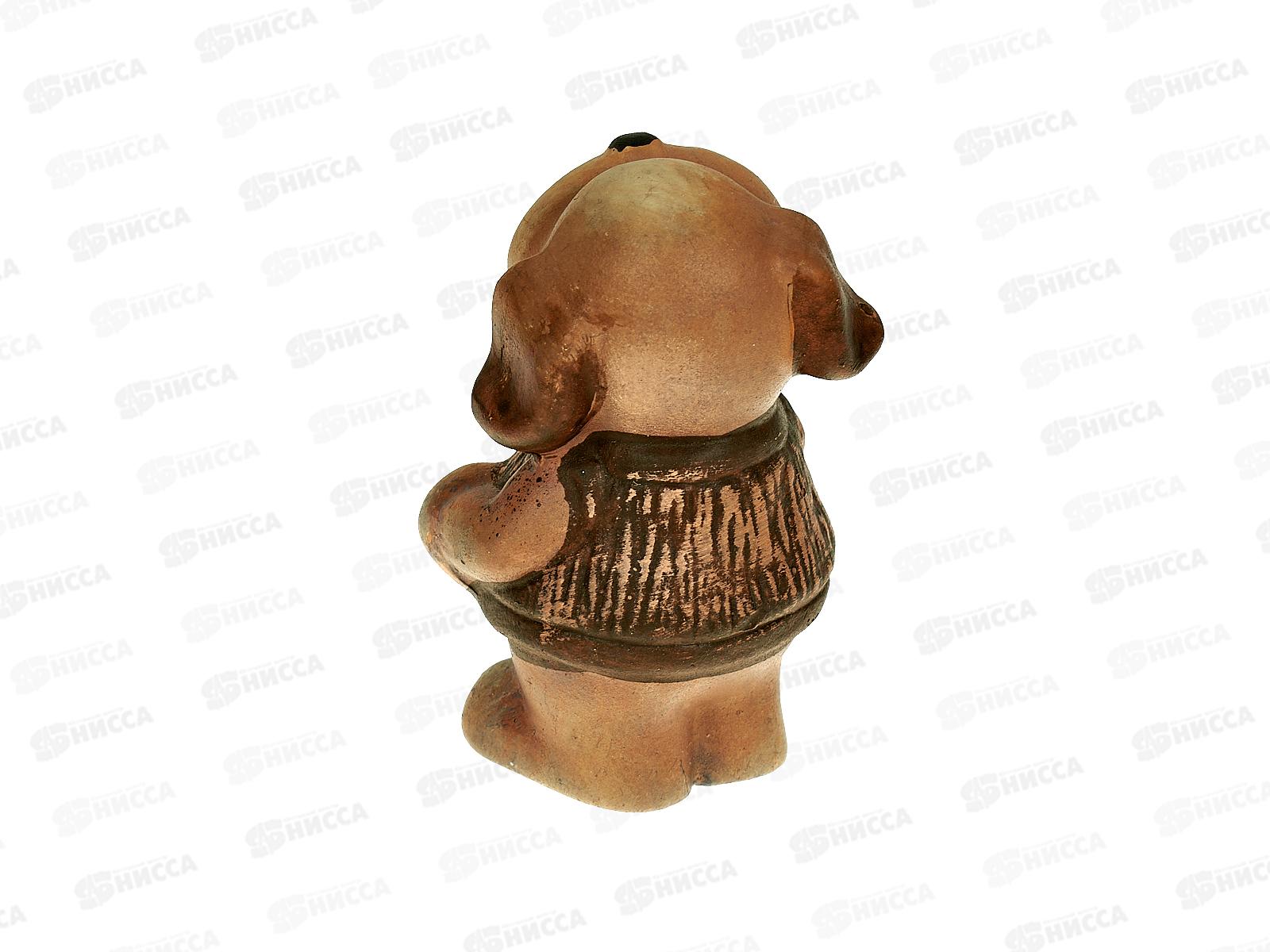 Сувенир &quotСобачка в одежде&quot 5,7*4,5*7,5см 2 дизайна керамика 398-183 г