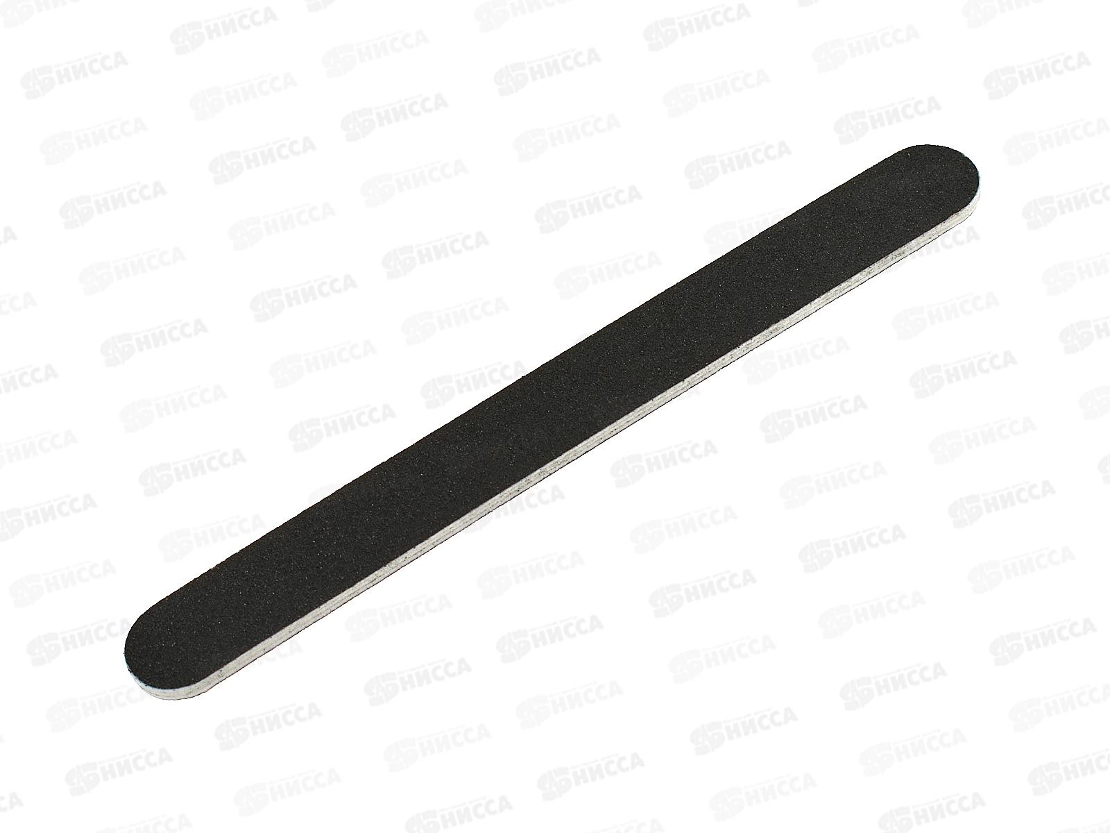 Пилка профессиональная для ногтей 80*80 108-107 прямая черная