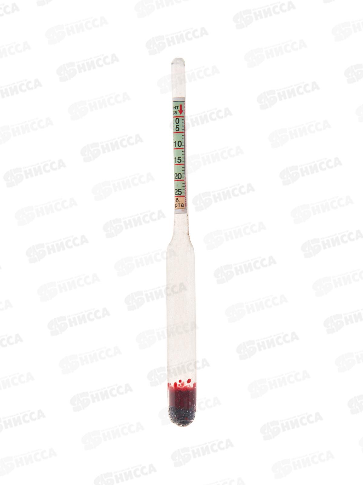 Виномер стекло от 0-25градусов 025224 *10/250/500 Ж