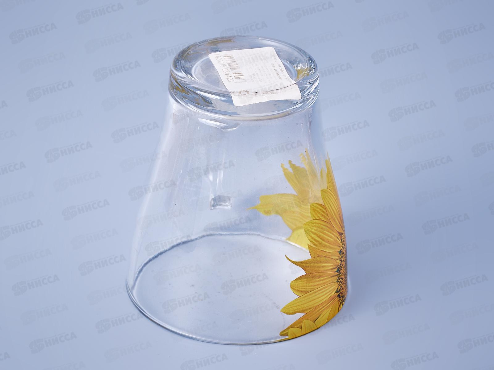 Кружка 250мл 1649-Д Подсолнух *12