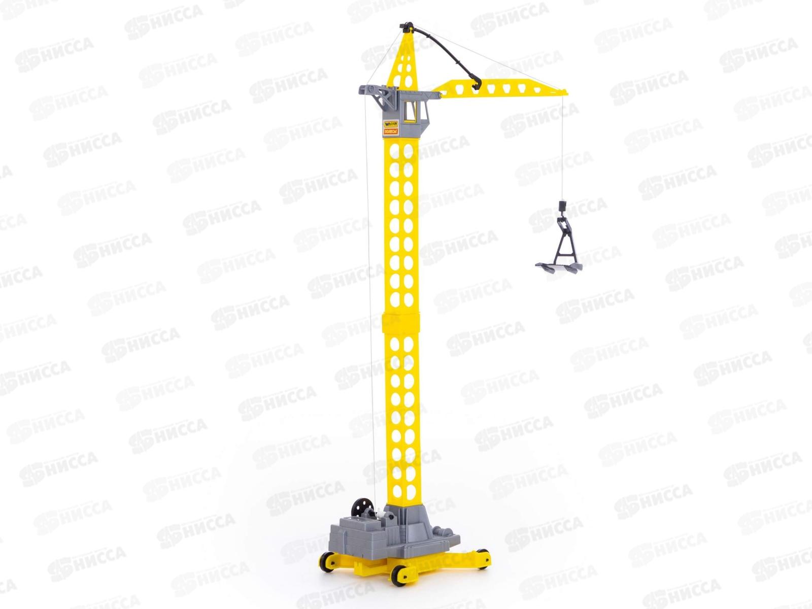 Башенный кран &quotАгат&quot 57167 на колёсиках большой (в пакете)   *4
