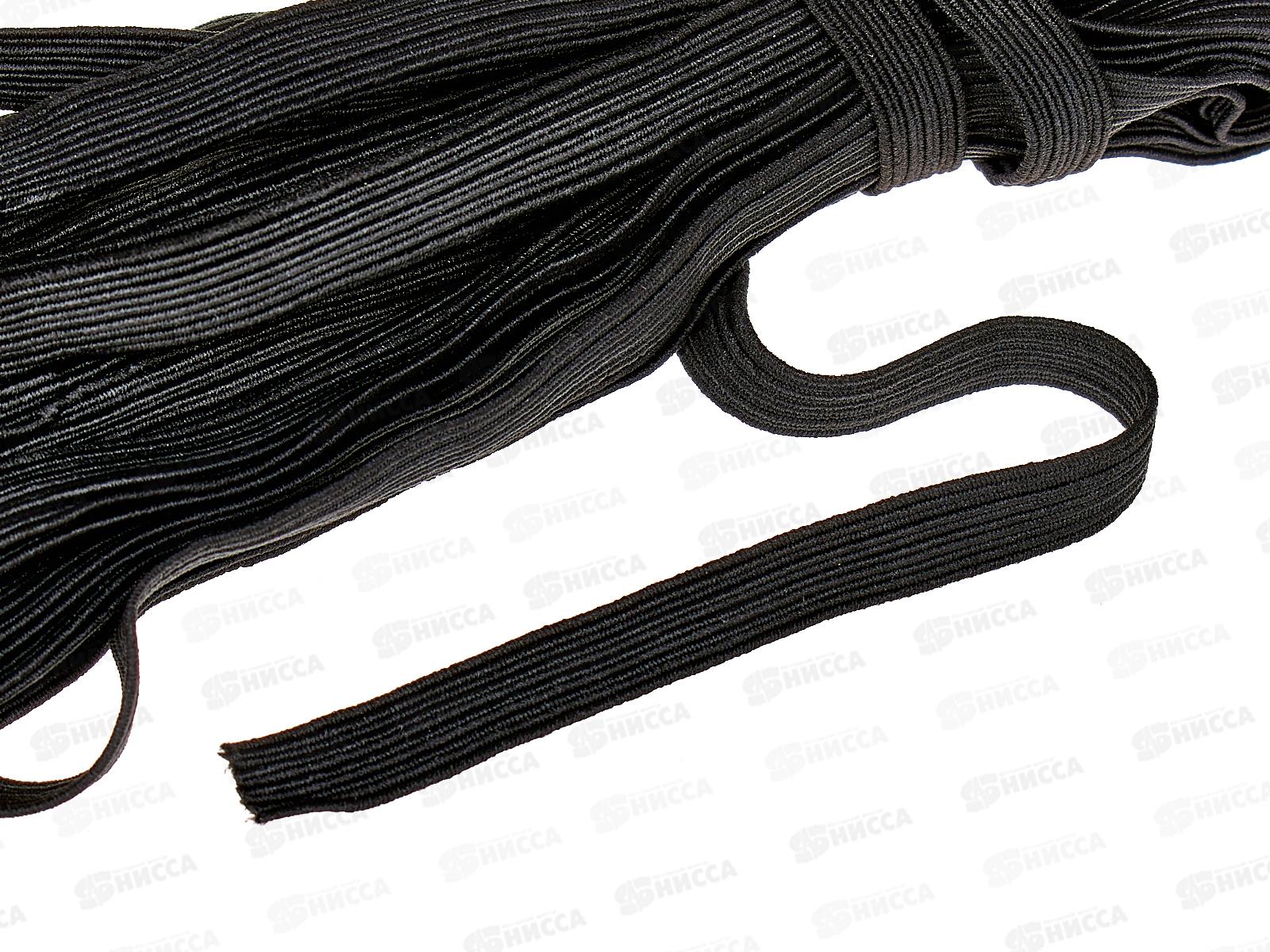 Резинка бельевая 10мм вязаная СТАНДАРТ черная 10м *20