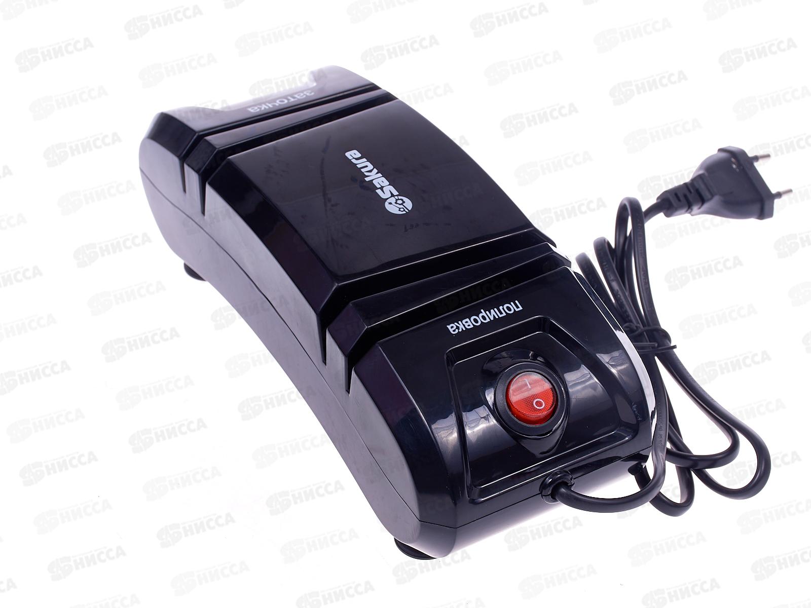 Электроножеточка SA-6604BK черный