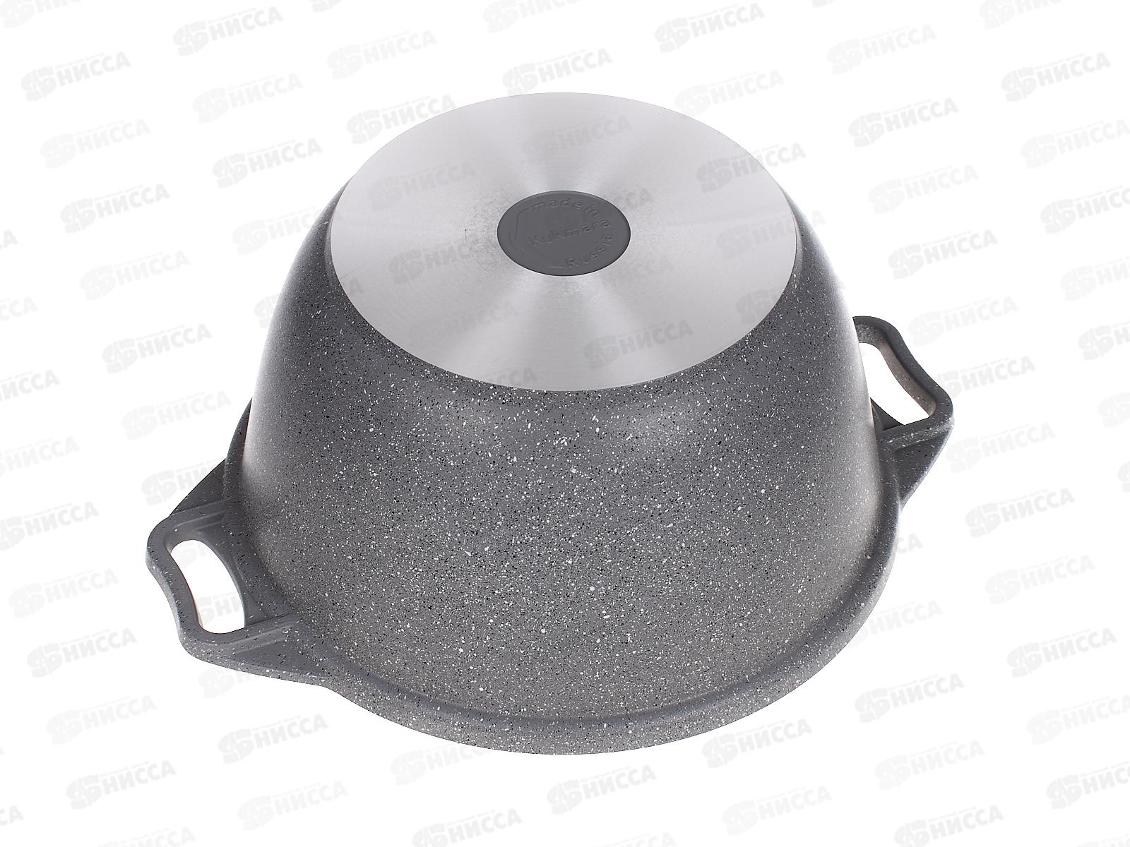 Кастрюля 3,0л со стеклянной крышкой антипригарное покрытие кмс32а *3