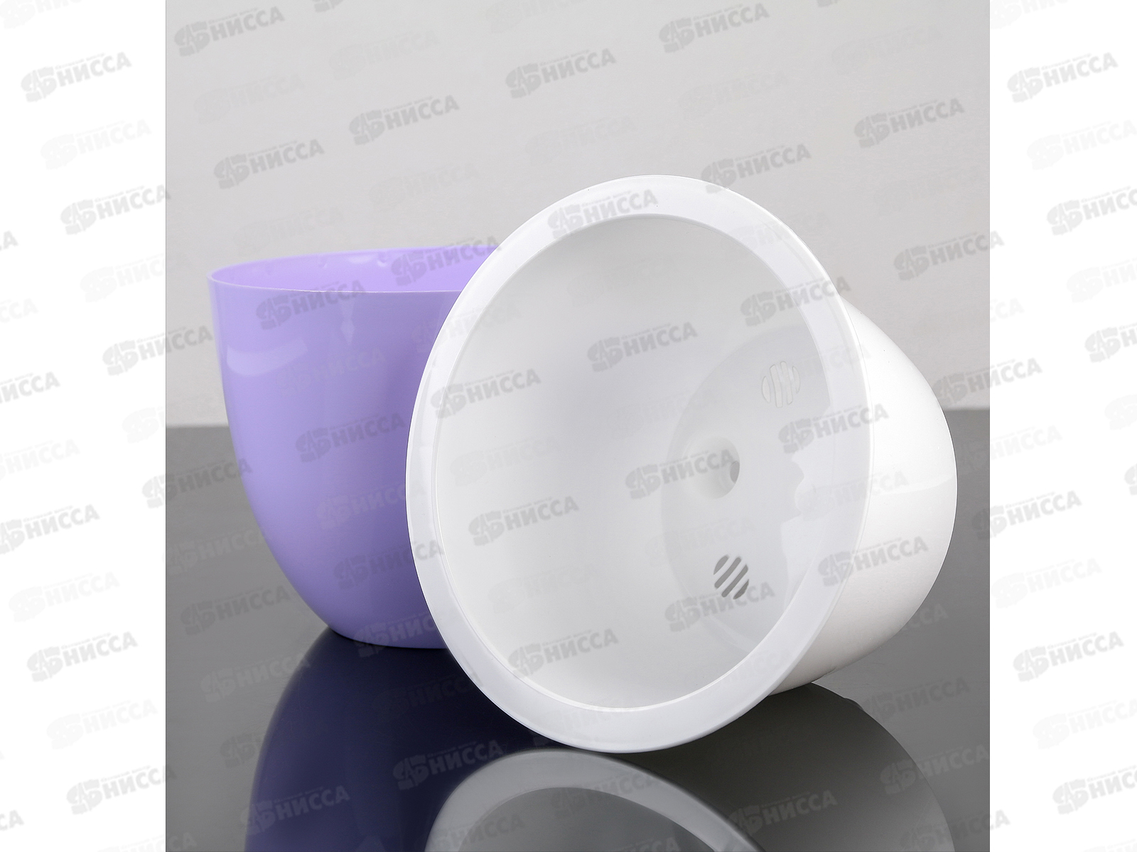 Горшок для цветов Орион 3,5л с поддоном  Лавандовый *4