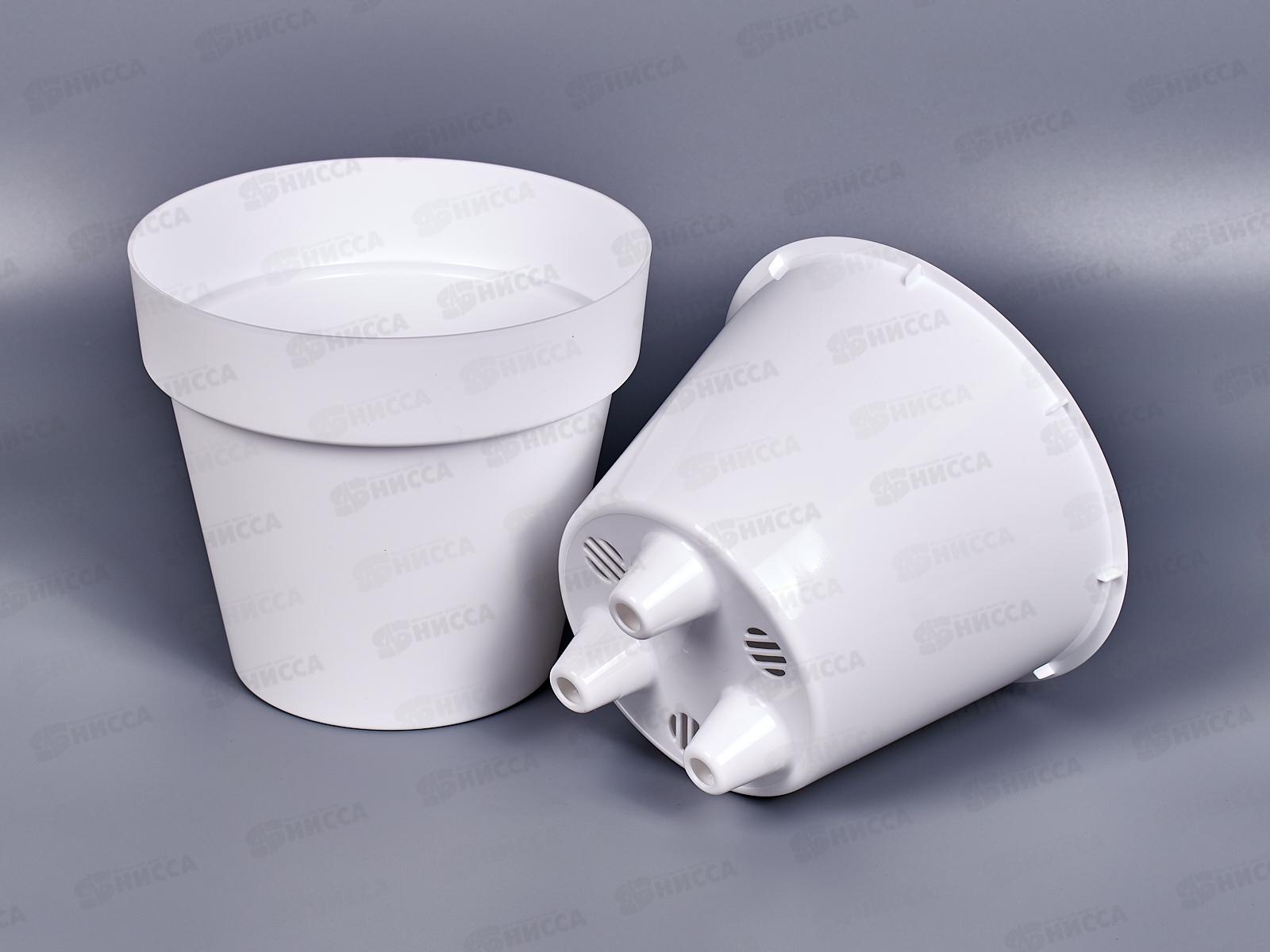 Горшок для цветов Протея 1,4л  Белый*22