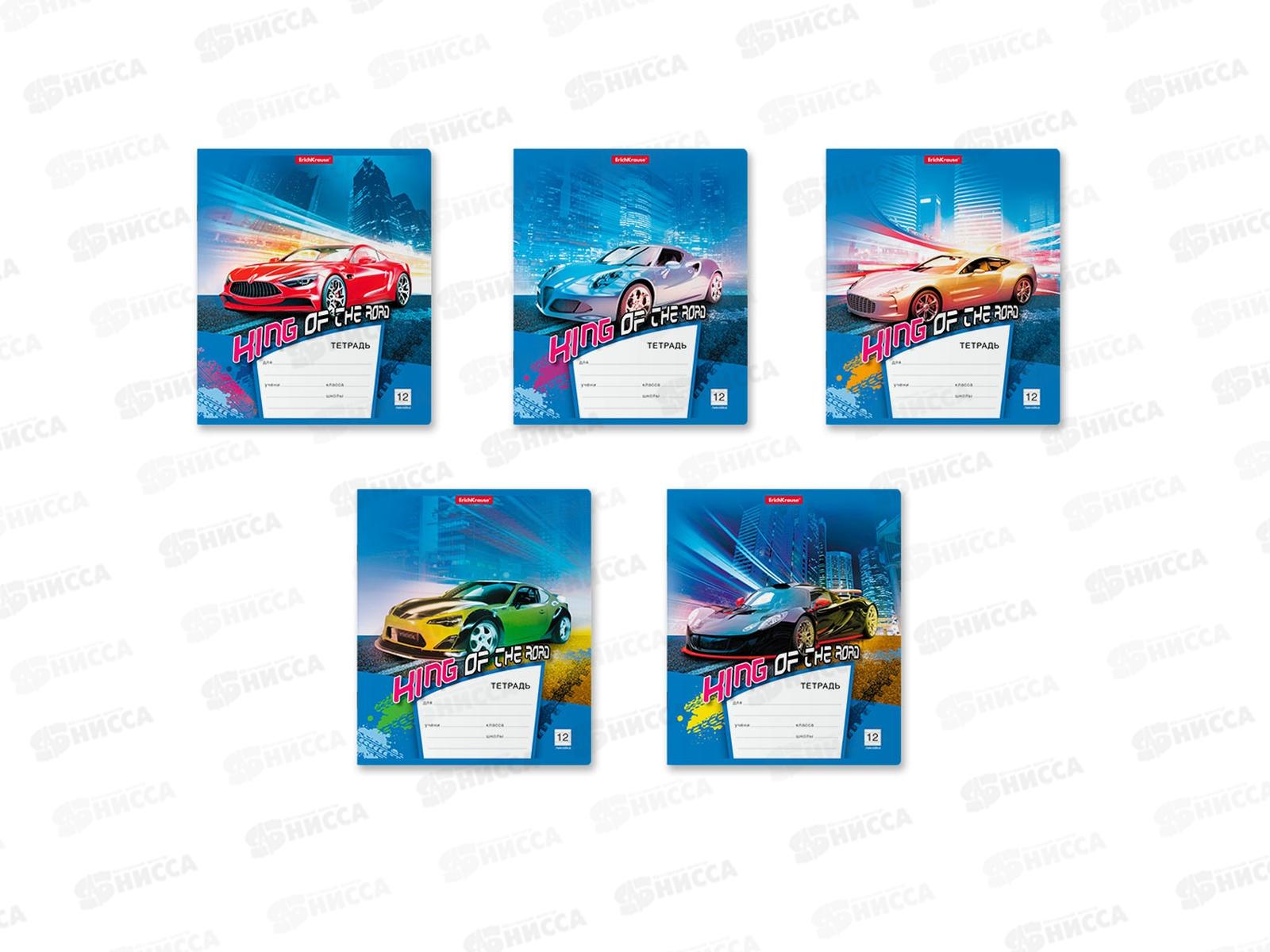 Тетрадь 12 листов линия ПОЛИ Автосияние, 39907*10/280