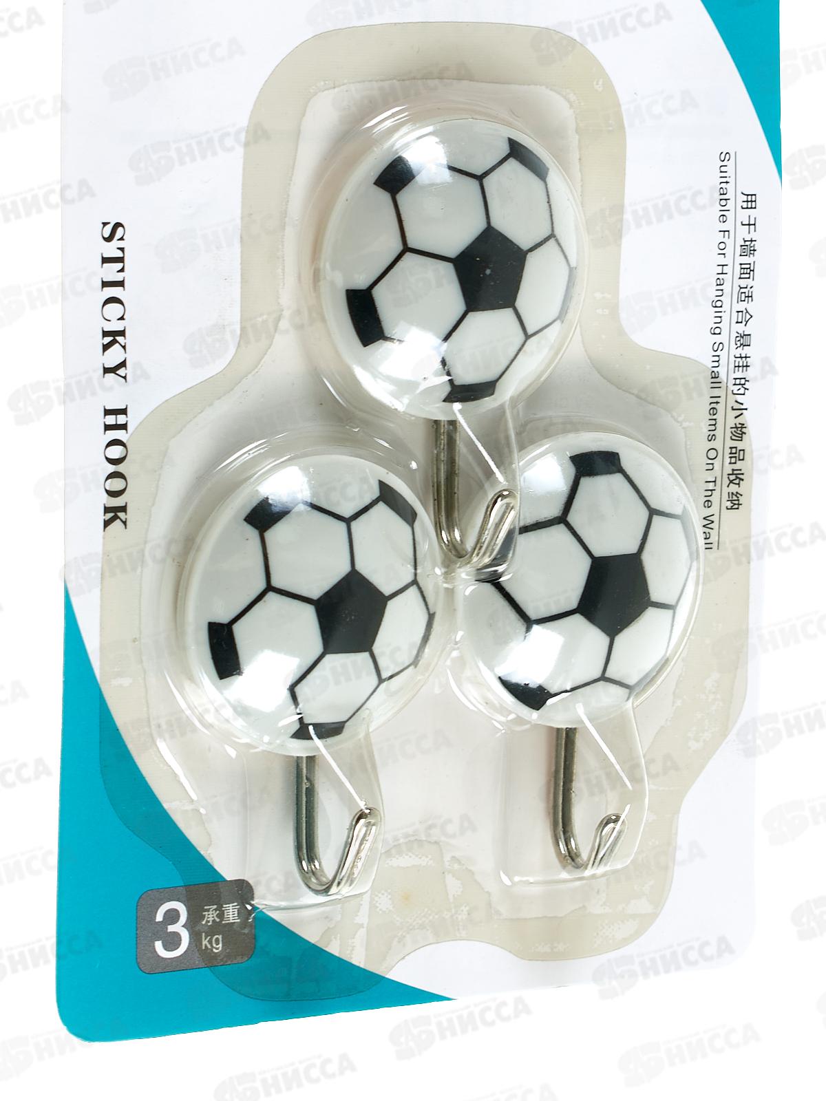 Крючки для полотенец 312-3 3шт на липе (048176)  Ж