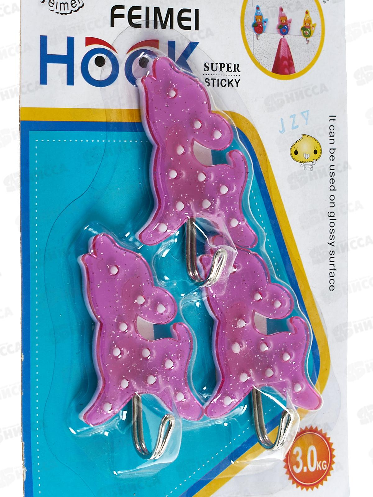 Крючки для полотенец 680 3шт на липе (048196)  Ж