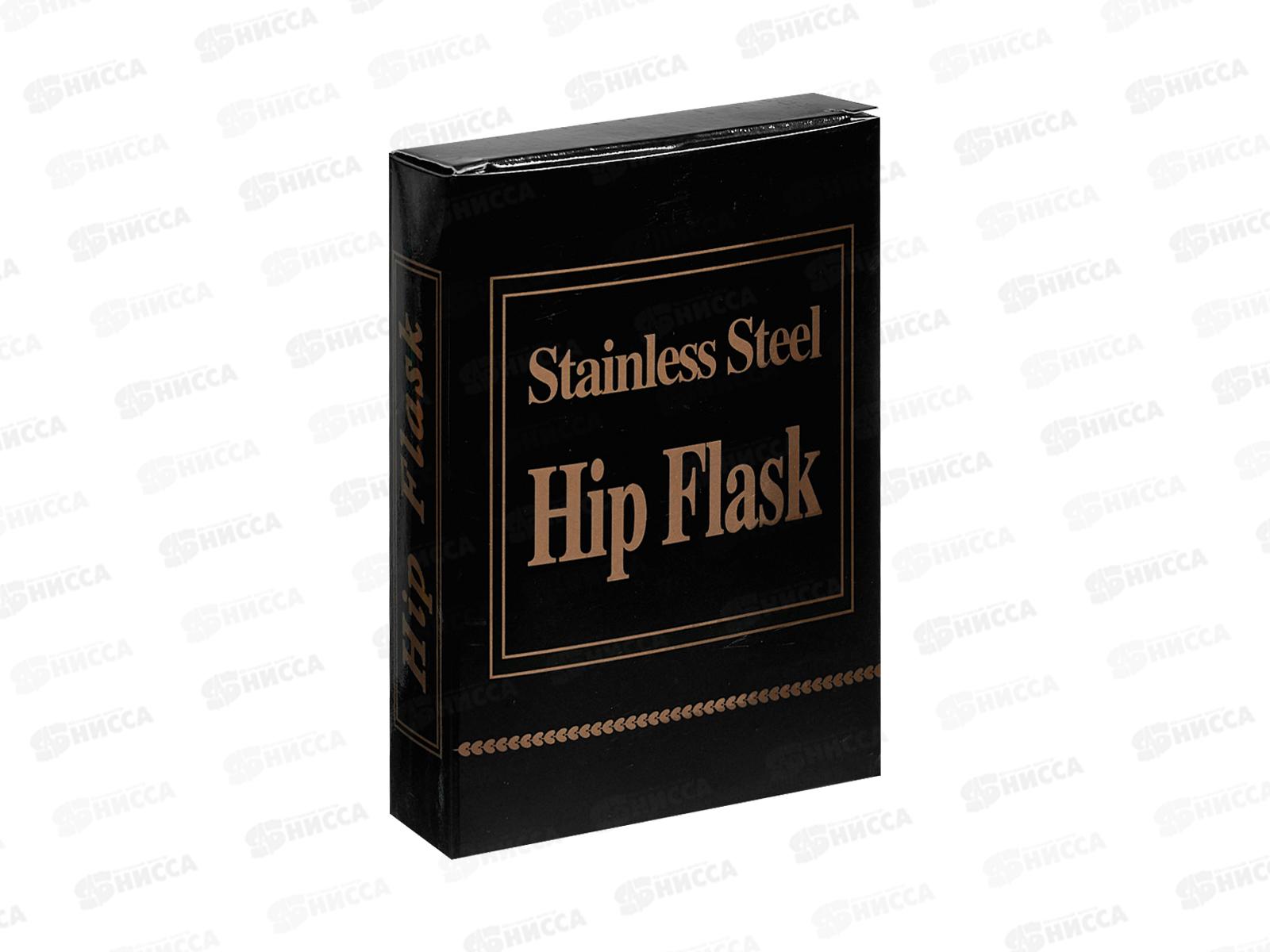 Фляжка 9oz 270мл Герб нержавеющая сталь (048302)  Ж