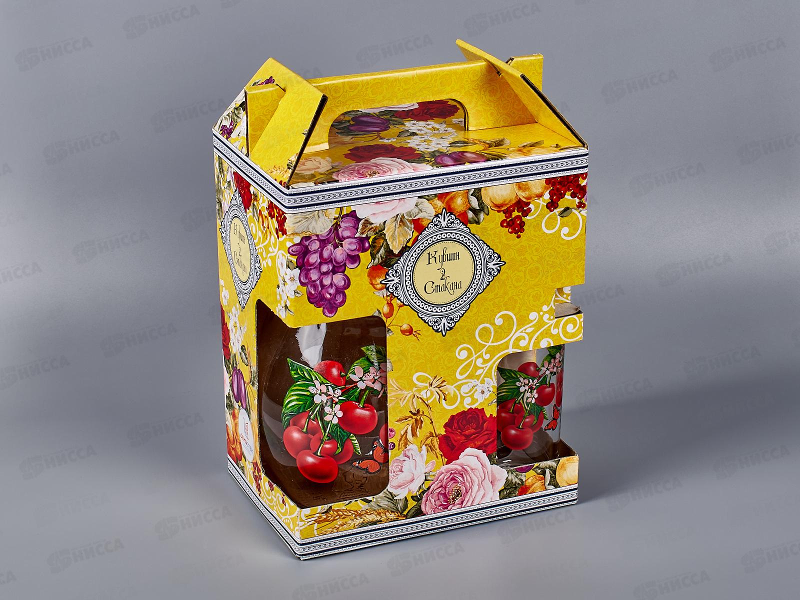 Набор для воды 3 предмета 1607/2-Д Вишня на ветке *4